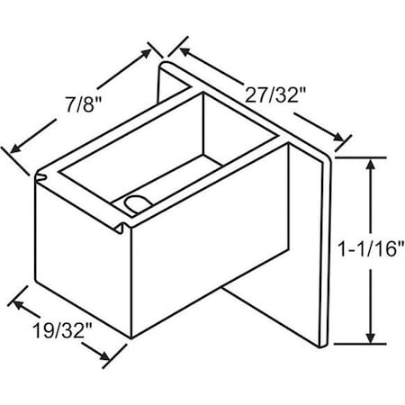 Strybuc Balance Top Sash Guide 60-632